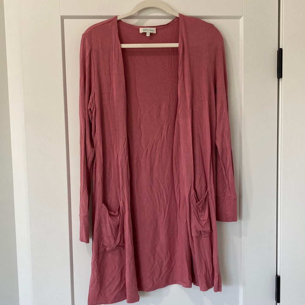 Grace & Lace Modal Cardigan Sz Med